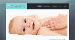 Desktop Screenshot of massagedoula.com